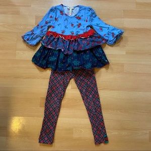 Matilda Jane festive tunic and leggings